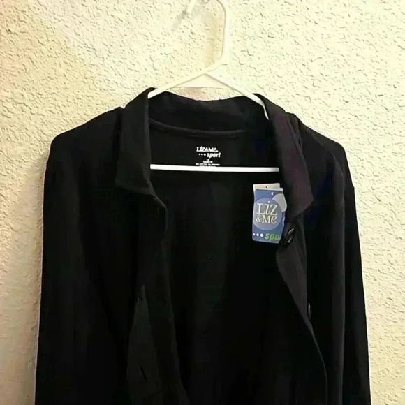 Liz&Me Sport black coat - Picture 2 of 8